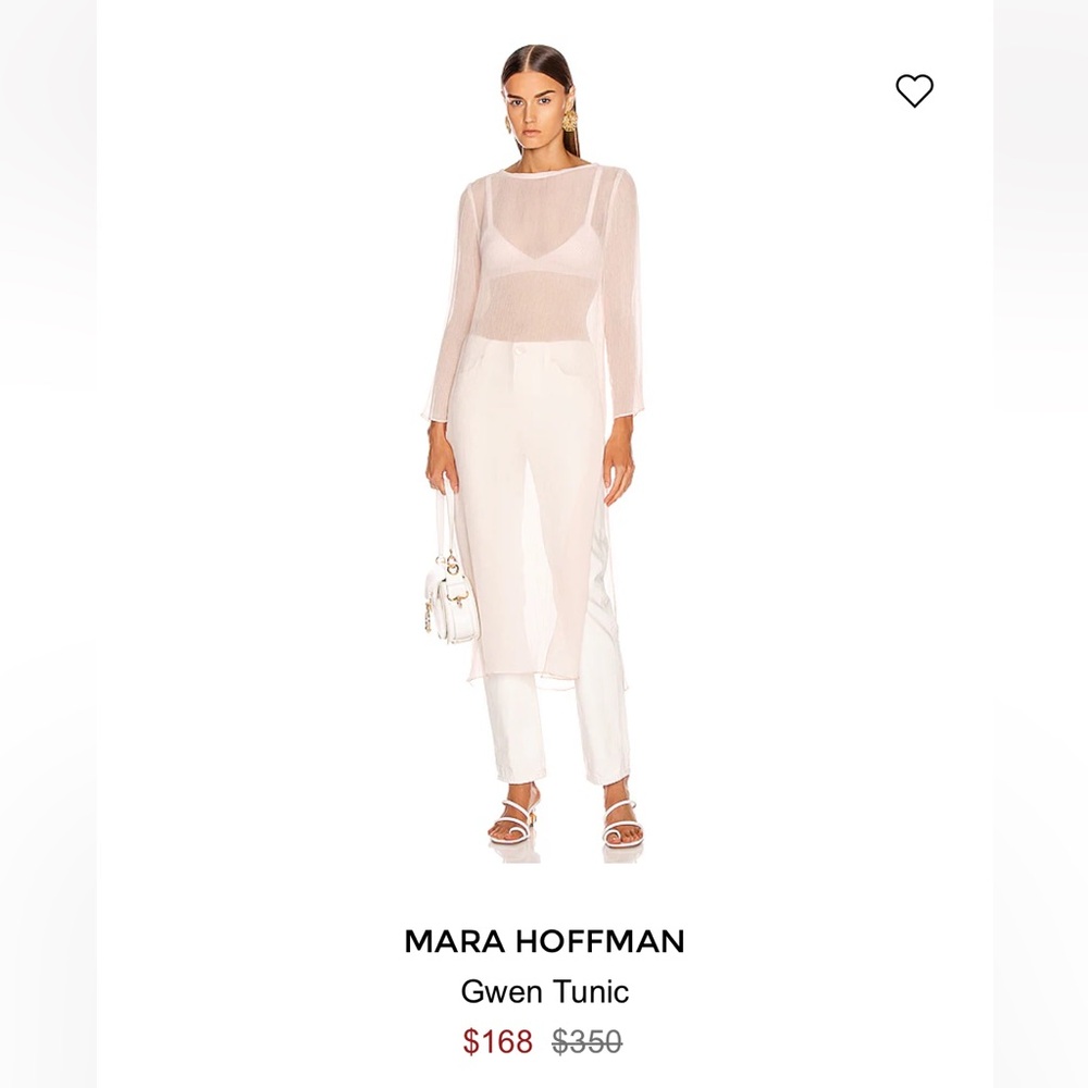 Mara Hoffman *LAST COLLECTION EVER* sheer Gwen dress